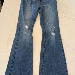 Old Navy Kids Blue Distressed Jeans